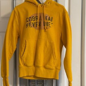 Champion X Cobra Kai Reverse Weave Hoodie "never Dies" Karate Kid Mens